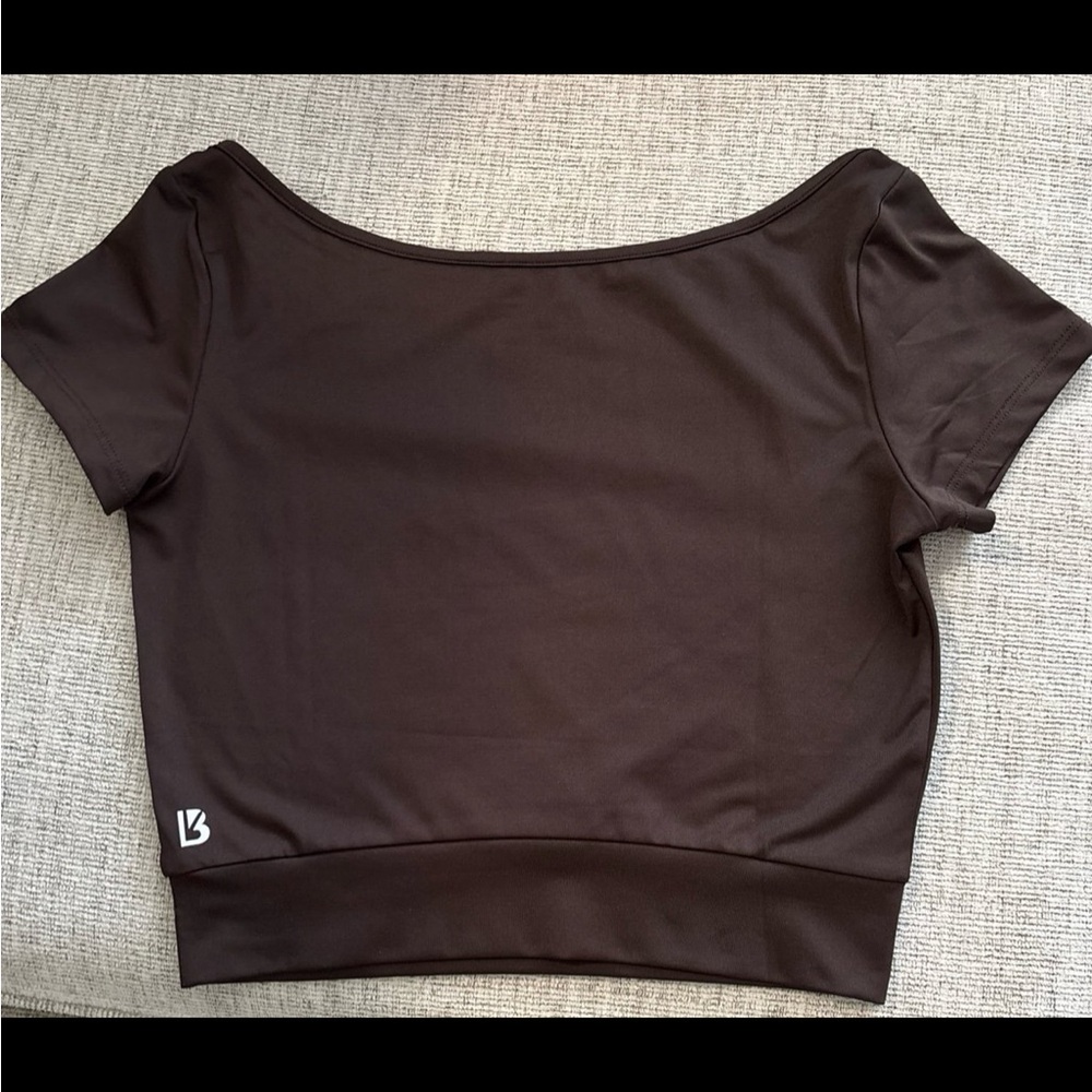 BuffBunny Collection Solar Banded Short Sleeves Crop Top